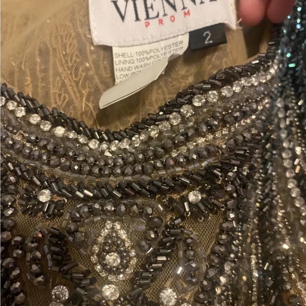 Vienna prom two piece prom dress size 2